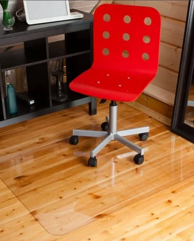 Realizace Měkké sklo jako podložka na ochranu podlahy